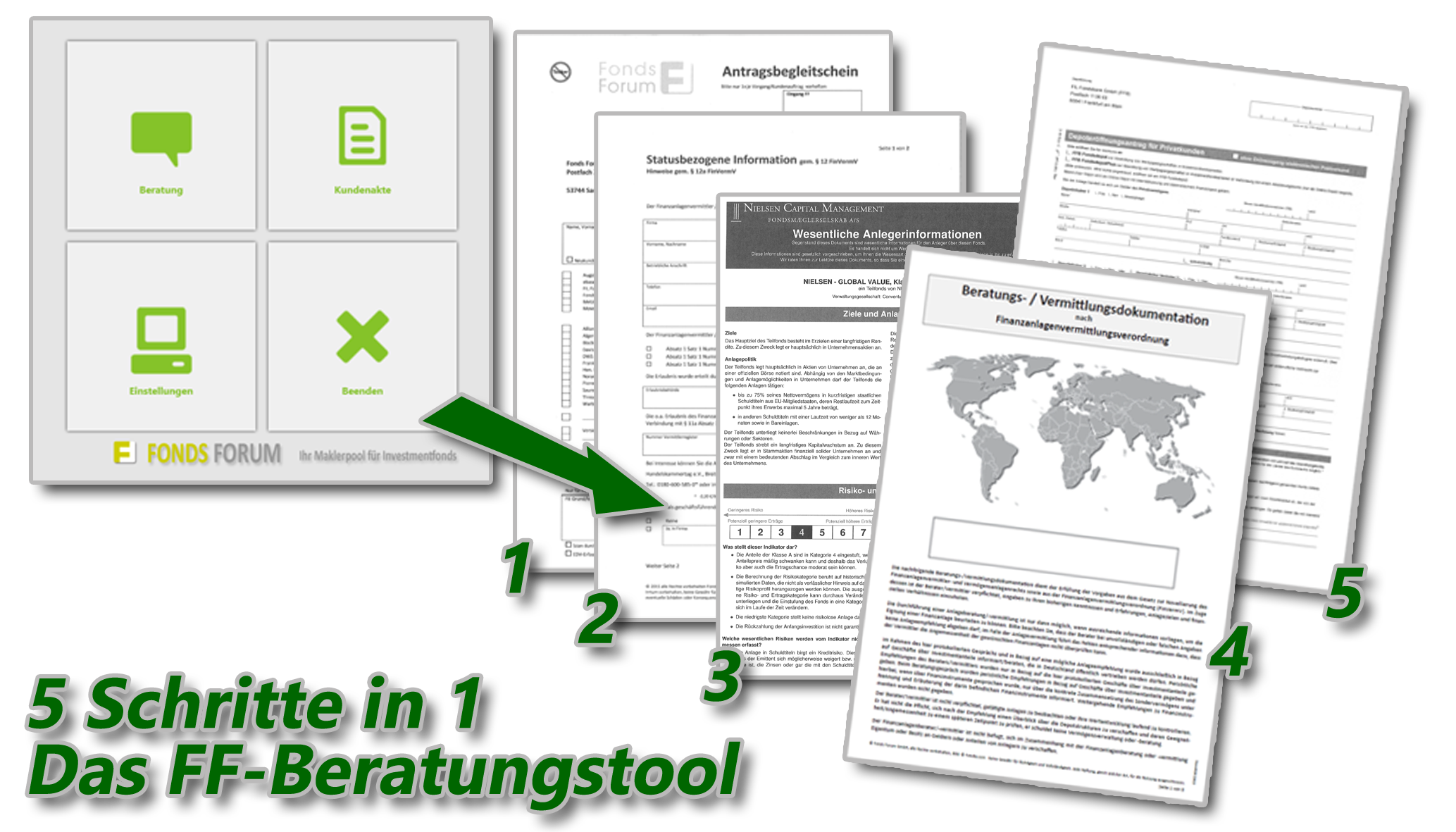 Beratungstool für Beratungsprotokoll nach FinVermV